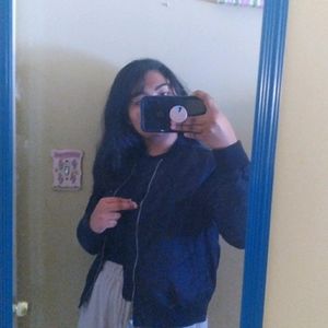 Gap Black Bomber Jacket